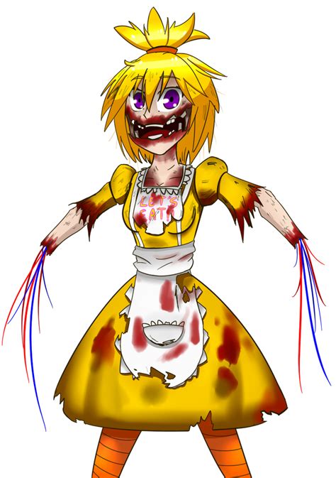 Fnaf 2 Withered Chica Vector By Emil Inze On Deviantart