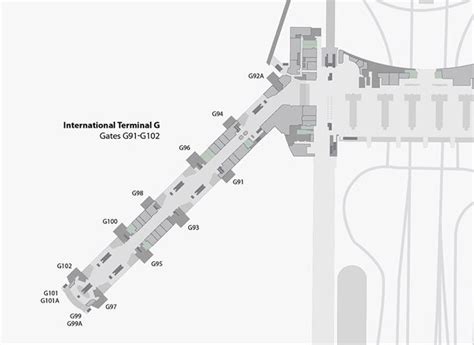 San Francisco Airportsfo Terminal Maps Shops Restaurants Food