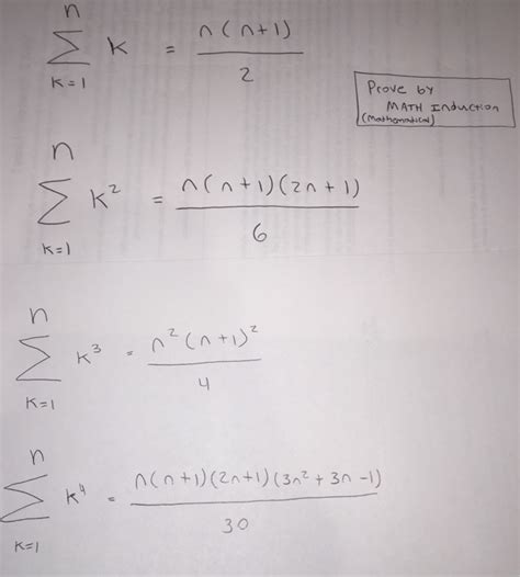 Solved Sigma N K 1 K 1 2 Prove By Math Induction