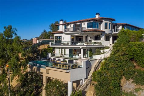 Modern Mediterranean Mansion In Bel Airs Billionaire Row Equipped With