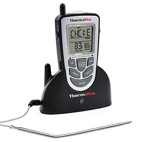 Thermopro Tp09 Electric Wireless Remote Digital Food Cooking Meat Bbq