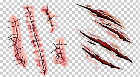 Scar Tattoo Wound Blood Png Clipart Body Art Buckle Buckle Free