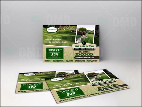 Affordable lawn care all the time. Free Business Card Templates For Lawn Care | Home and ...