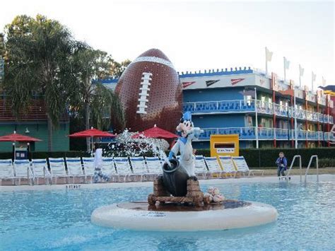 Book a vacation package at disney's all star sports resort in orlando, florida. pileta - Picture of Disney's All-Star Sports Resort ...