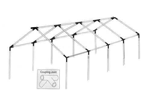 Make Your Own Wedding Tent With This Frame Kit Diy Wedding Tent Diy