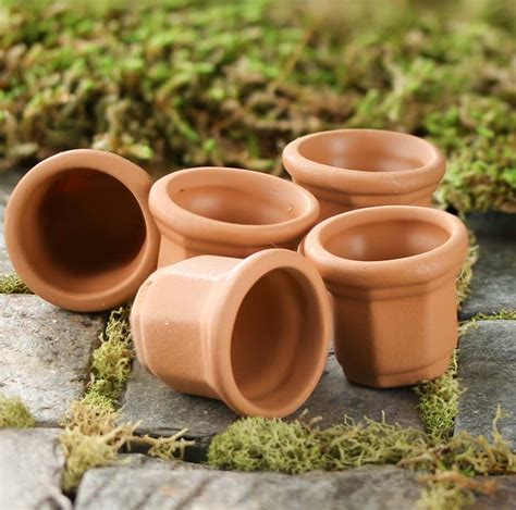 Miniature Terra Cotta Flower Pots Whats New Craft Supplies
