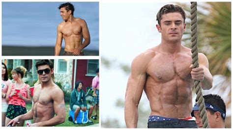 Zac Efron Workout Routine To Get Jacked How He Went From Scrawny To