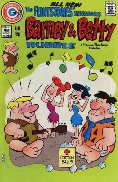 Barney And Betty Rubble 5 In Fine Condition Charlton Comics Jg Ebay