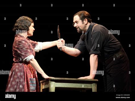 Michael Ball In The Title Role Of Sweeney Todd And Imelda Staunton Mrs