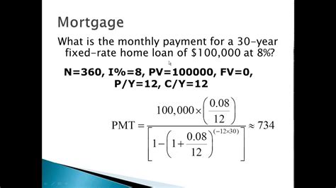 Mortgage Formula How To Calculate Monthly Mortgage Payment In Excel