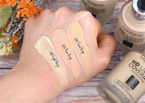 Catrice Hd Liquid Coverage Foundation Swatches - Images | блог довнлоад