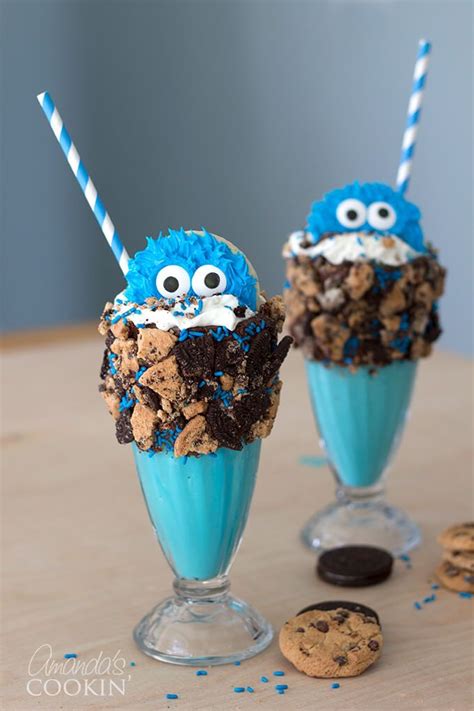 Cookie Monster Freak Shake By Amandas Cookin 14 Fabulous Freak