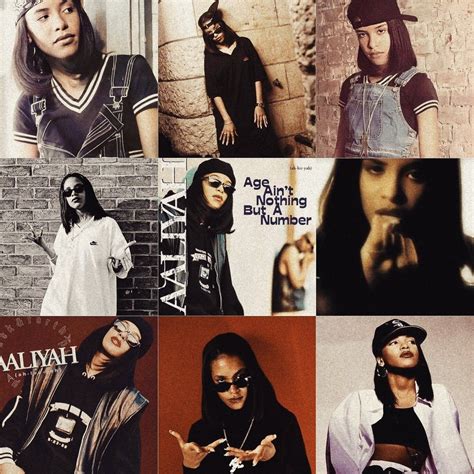 Aaliyah Style Music Cover Photos Modeling Career Girl Inspiration