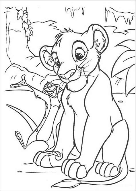 Play the best lion king games online on gamesxl. Coloring page Lion King Lion King | Disney coloring pages ...