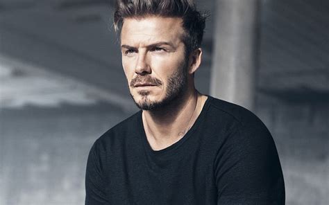 David Beckham Hoot Portrait English Footballer Face 2018 Handsome