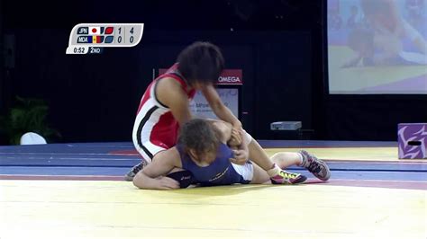 Womens Freestyle Wrestling Gold Medal Contest Singapore 2010 Youth Games Youtube
