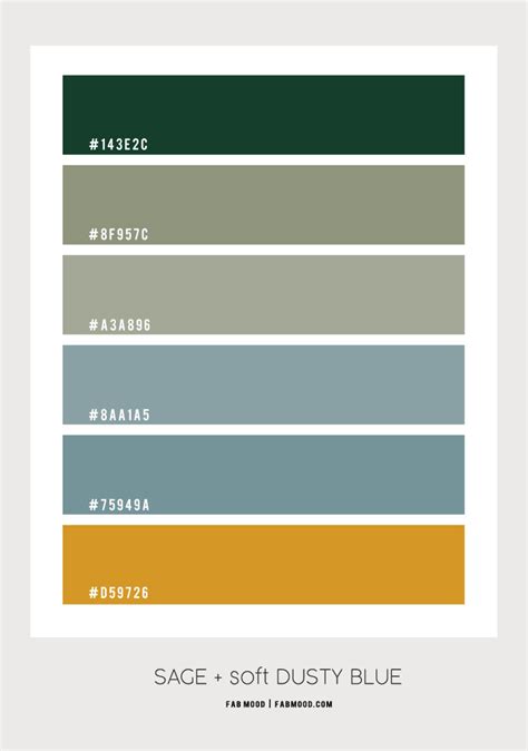 Plus, they must be balanced with plenty of bright accents. Sage and Soft Blue Bedroom with mustard accents | Color ...