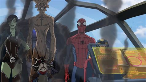 The Return Of The Guardians Of The Galaxy Ultimate Spider Man