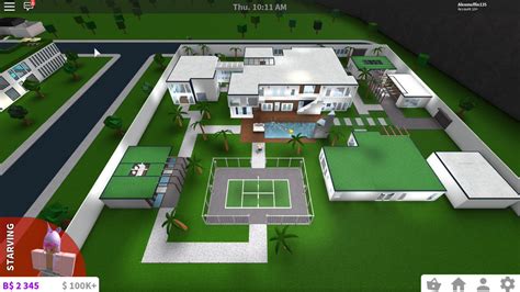 Bloxburg Modern Mansion Layout Idea Image To U