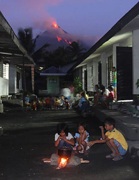 Philippines Forces Evacuation As Mayon Volcano Eruption Threat Persists