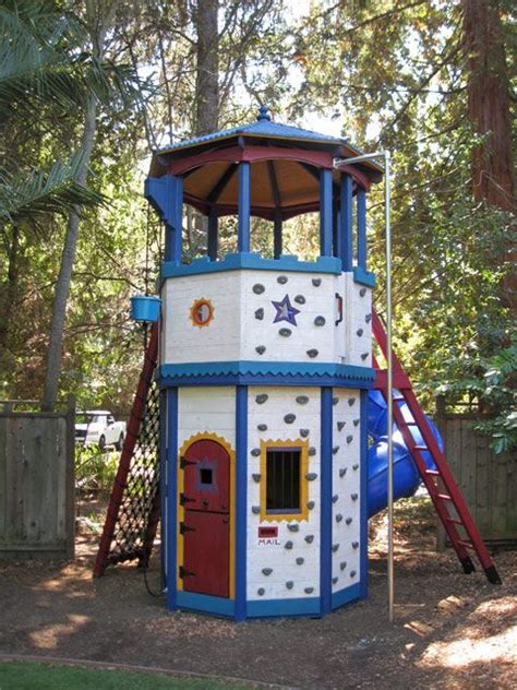 Barbara Butler Extraordinary Play Structures For Kids Octagon Tower