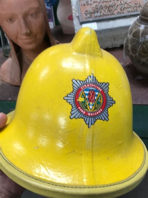 Strathclyde Fire And Rescue Helmet Vintage Cromwell Fire Etsy