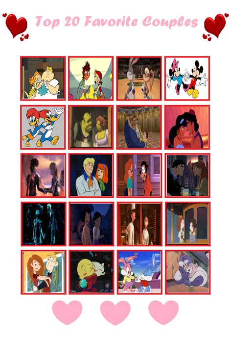 My Top 15 Favorite Animated Couples By Toongirl18 On Deviantart Photos