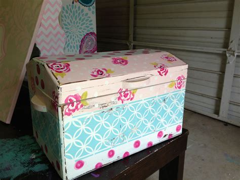 Hand Painted Dress Up Trunk Next Project For My Daughters