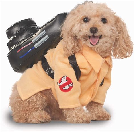 Ghostbusters Pet Costume Movie Dog Outfit Large Neck To Tail 22