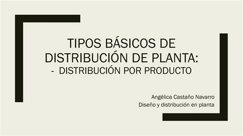 Solution Tipos B Sicos De Distribuci N De Planta Studypool