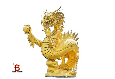 Chinese Golden Dragon Statue By Ian Akatsuki On Deviantart