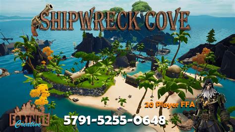 Shipwreck Cove 20 Player Ffa Fortnite Creative Map Code Dropnite