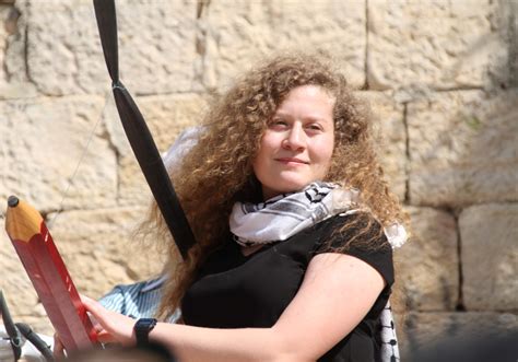 Ahed tamimi was jailed by israel in december after a video showed her slapping an israeli soldier. Tamimi 'lucky' she was in Israeli prison not Assad's ...