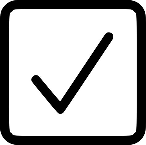 Checkbox Icon Png At Collection Of Checkbox Icon Png Images And
