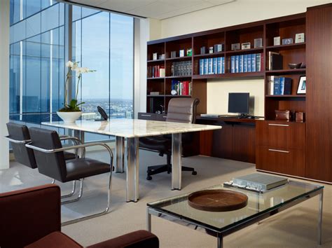 Skadden Arps Law Firm Contemporary Home Office Chicago By