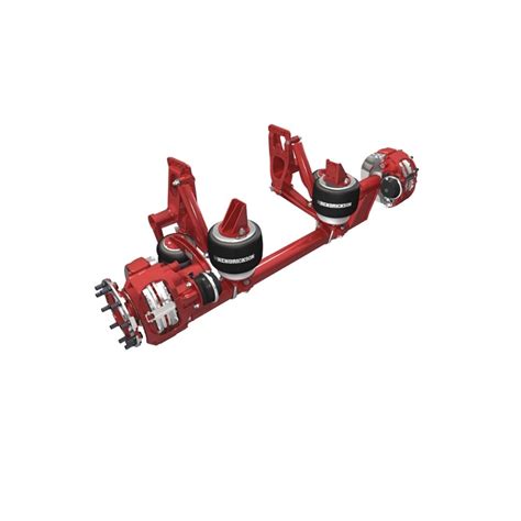 Hendrickson 225 Inch Integrated Mid Lift Axle And Air Suspension