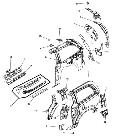 Chrysler Town And Country Body Parts Diagram General Wiring Diagram