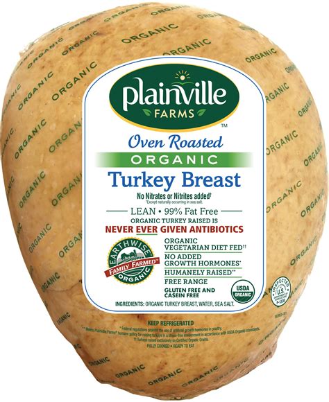 Organic Oven Roasted Turkey Breast Bulk Plainville Farms
