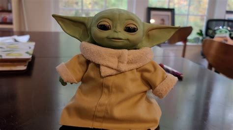 Baby Yoda Child Animatronic Robot Toy Youtube