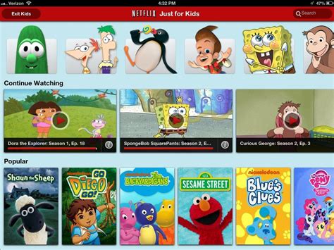 Netflix Just For Kids Now Available On Ipad Imore