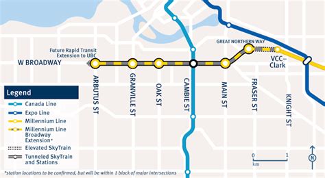 Translink Announces Names Chosen For Broadway Subway Stations