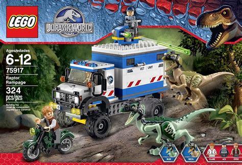 There's a dinosaur for every age with exciting lego® jurassic world™ play sets featuring cool vehicles, heroic characters, iconic buildings, laboratories, scientific equipment and more. The Minifigure Collector: Lego Jurassic Park and Dino sets