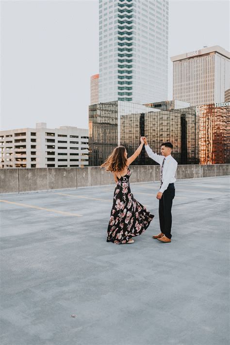 Tampa Engagement Photoshoot Rooftop Rooftop Photoshoot Couples Photoshoot Urban Engagement