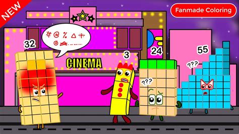 Why Is Numberblocks 32 Angry Numberblocks Fanmade Coloring Story Youtube