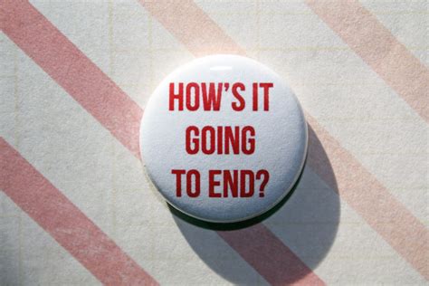 Hows It Going To End Truman Show One Inch Pinback Button Etsy