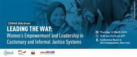 Csw68 Idlo At The Commission On The Status Of Women Idlo