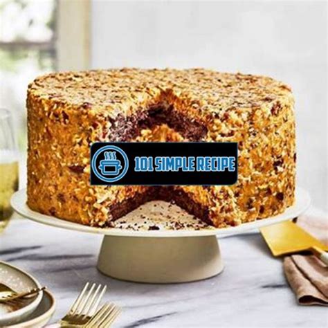 Indulge In The Irresistible German Chocolate Cake From Southern Living