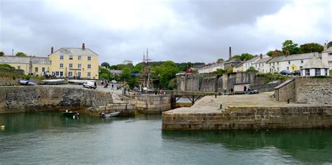 Charlestown Is A Village And Port On The South Coast Of Cornwall