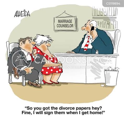 Funny Divorce Clip Art