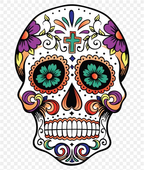 Day Of The Dead Calavera Skull Art Death Png 848x1000px Day Of The